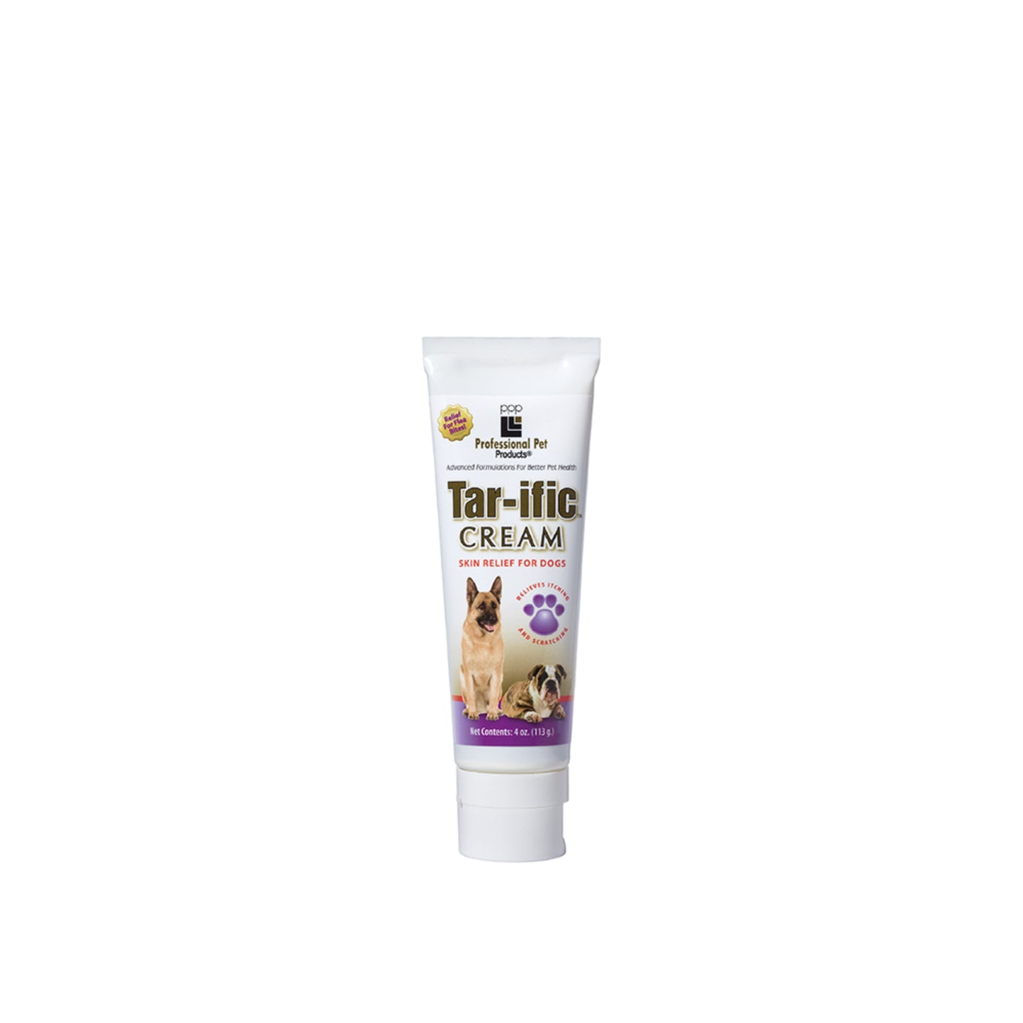 Professional Pet Products Tar-ific Skin Relief Itch Relief Cream for Dogs & Puppies 118ml