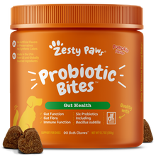 Zesty Paws Probiotic Bites Dog Supplements 90ct