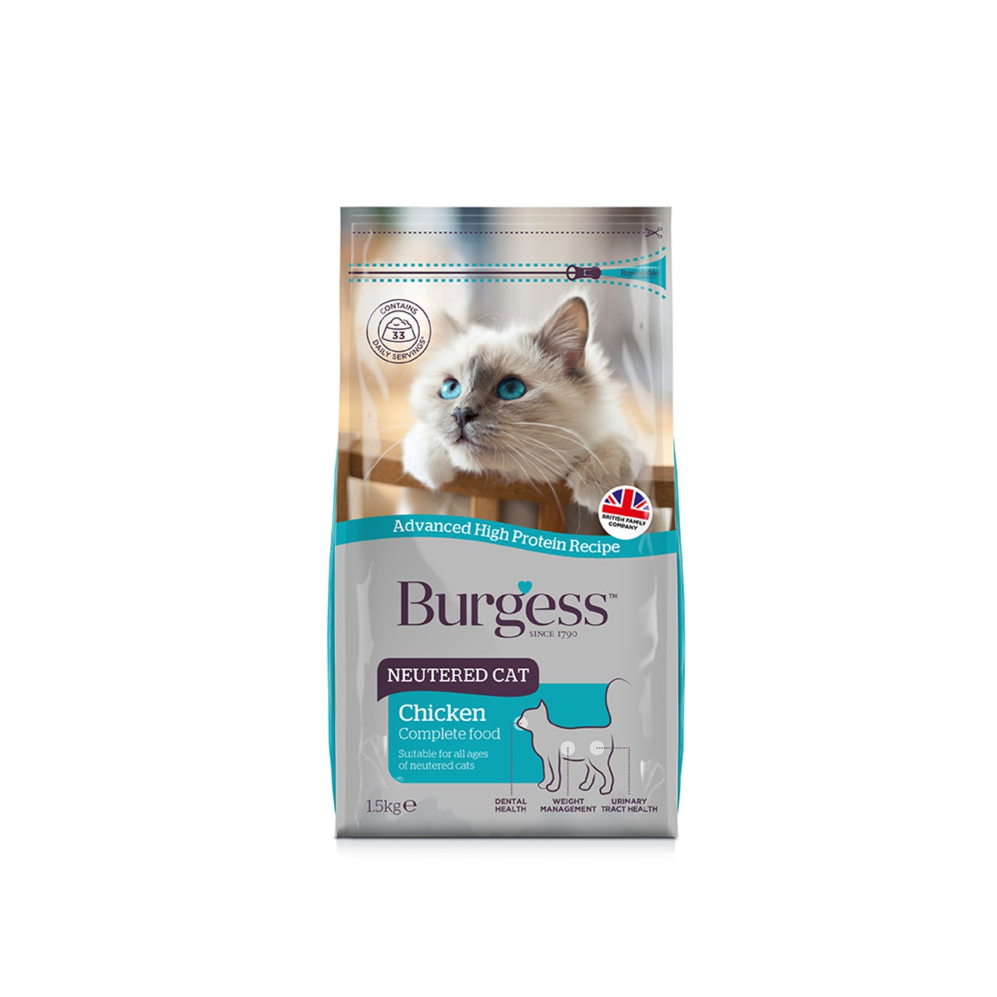 Burgess Cat Dry Food