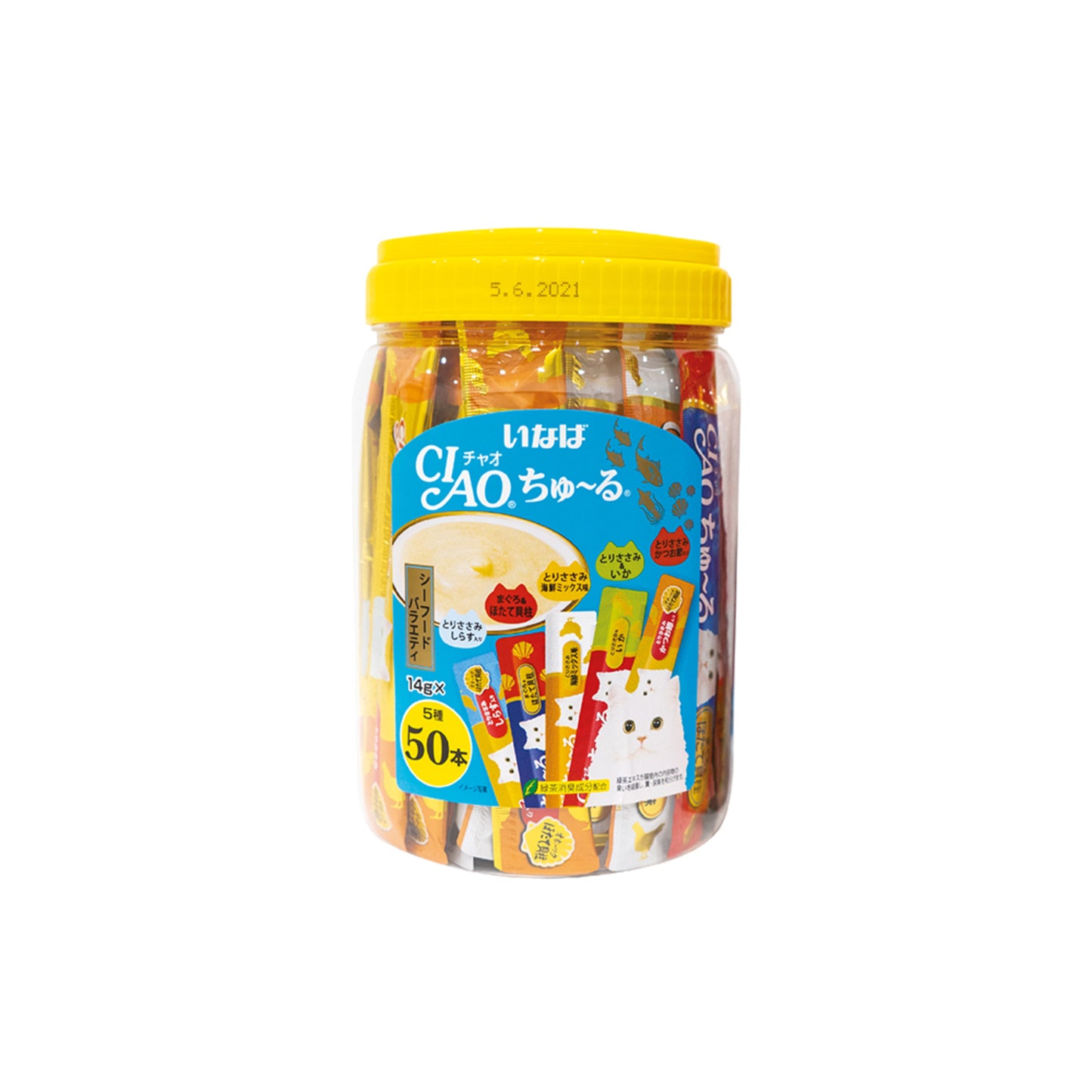 Ciao Churu Festival Tube Cat Treats 14g x 50