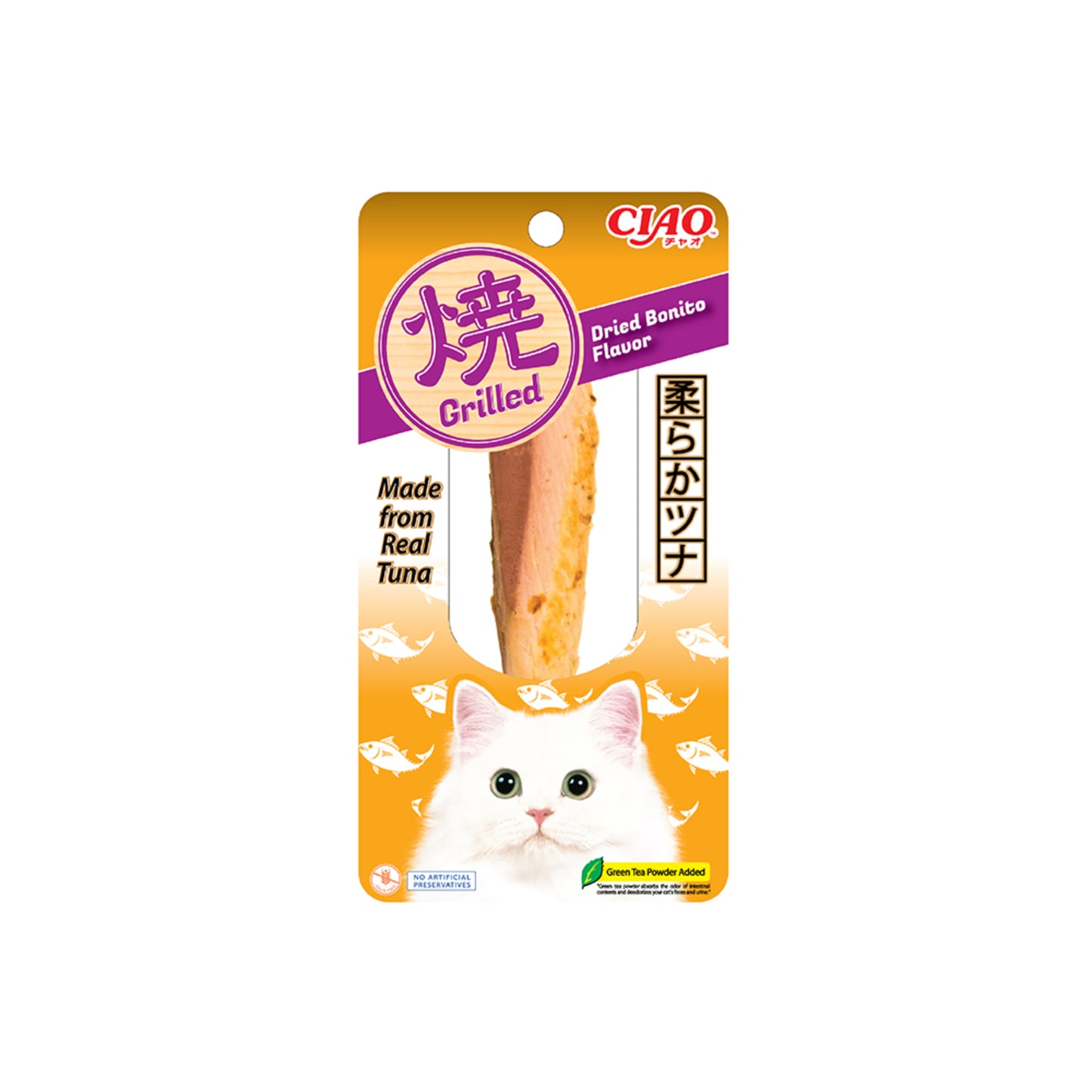 Ciao Grilled Tuna Fillet Cat Treats 15g