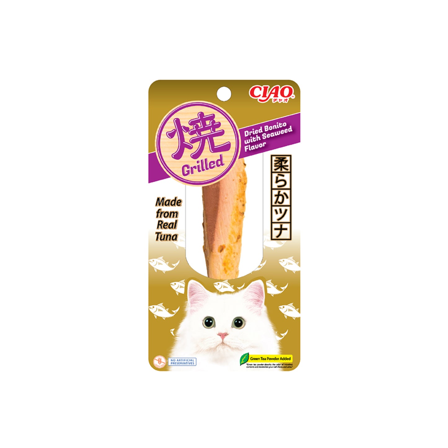 Ciao Grilled Tuna Fillet Cat Treats 15g