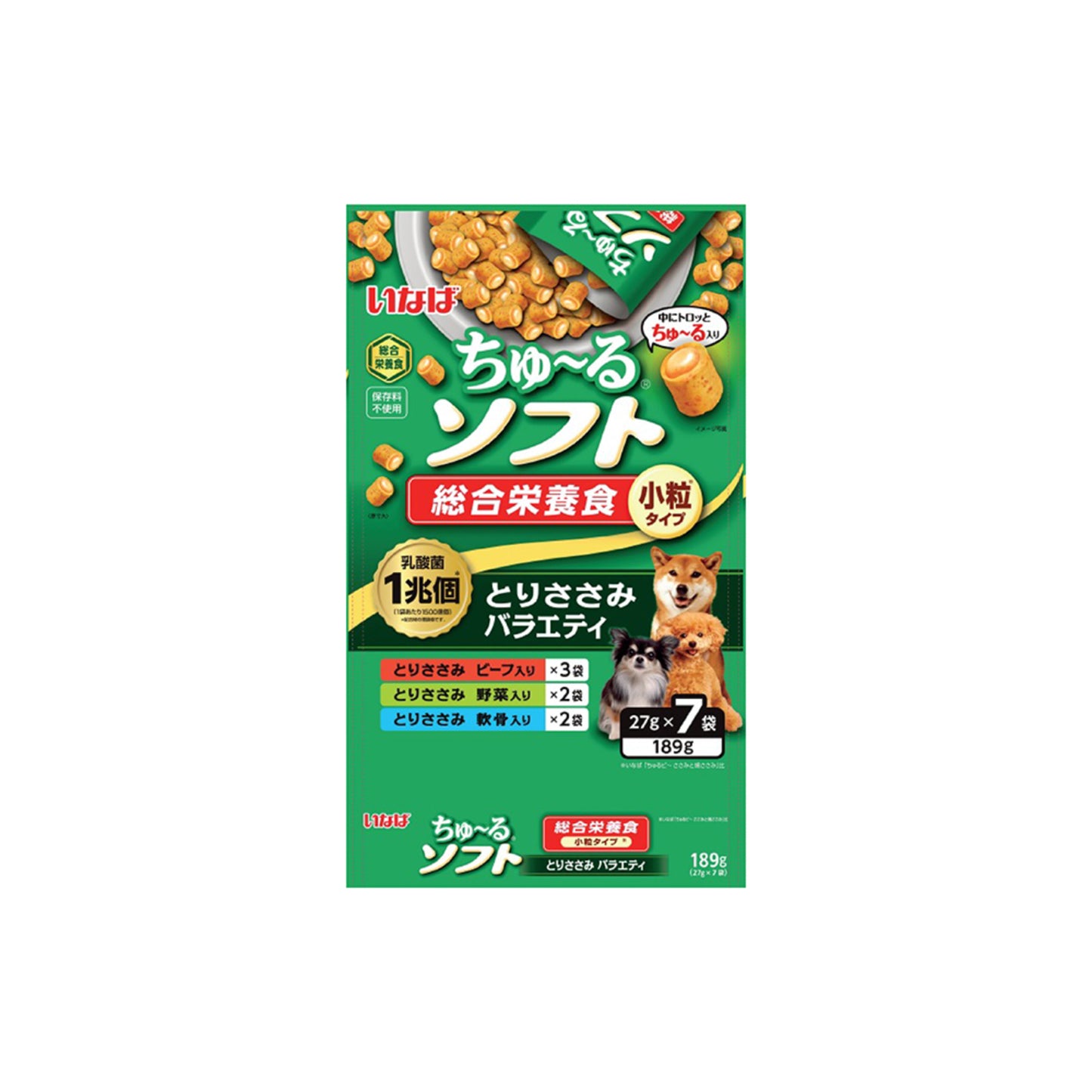 Inaba Churu Soft Meal Dog Treats 27g x 7