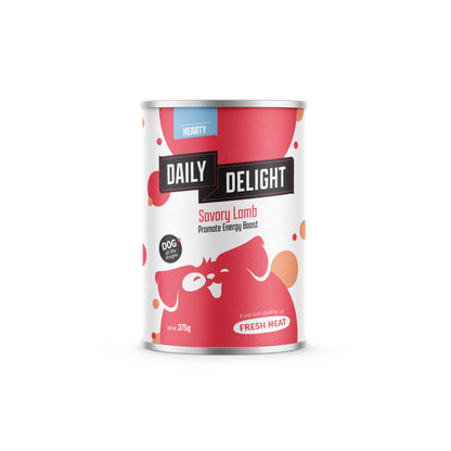 Daily Delight Hearty Dog Wet Food 375g