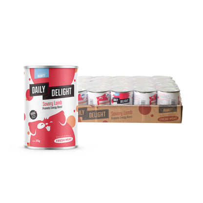 Daily Delight Hearty Dog Wet Food 375g