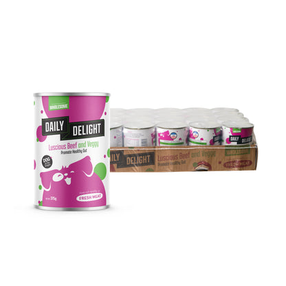 Daily Delight Wholesome Dog Wet Food 375g