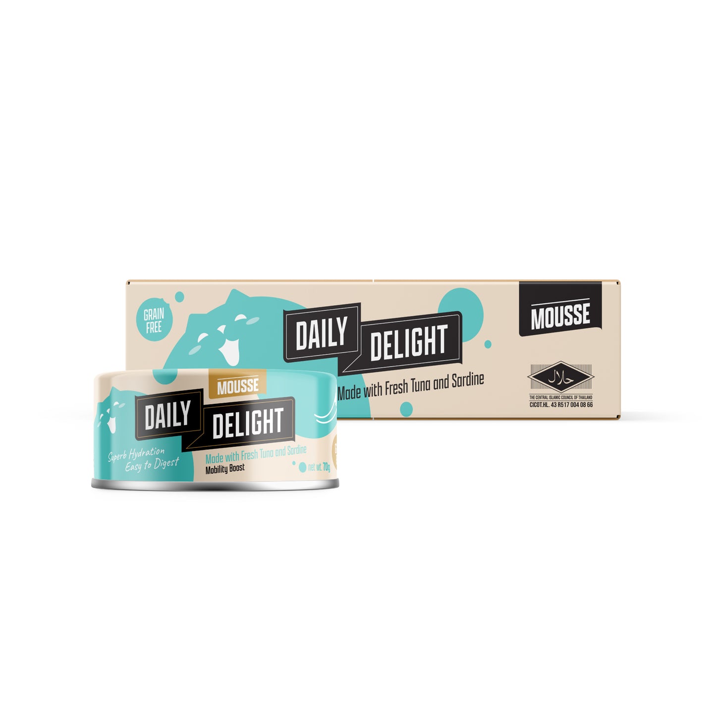 Daily Delight Mousse Cat Wet Food 80g