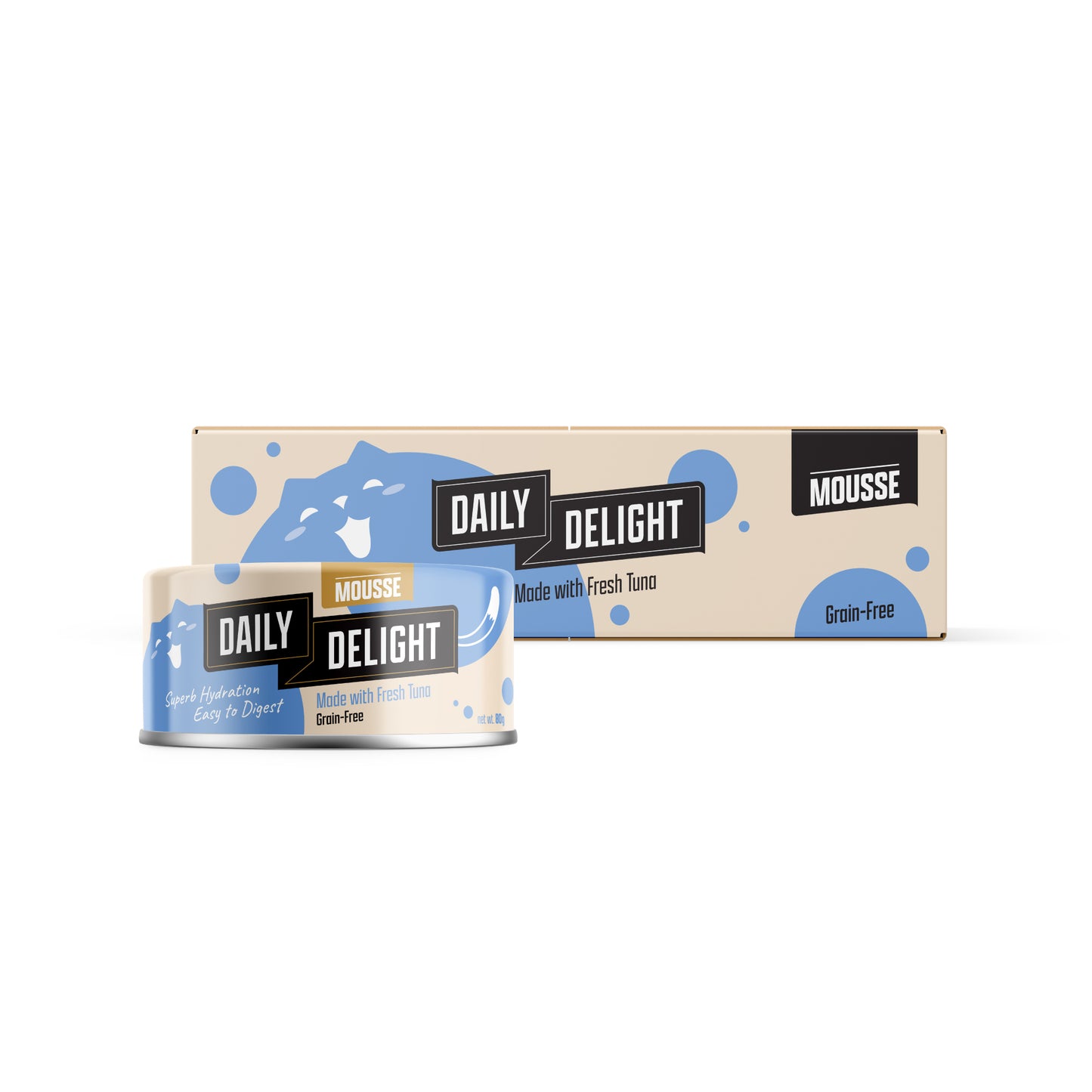 Daily Delight Mousse Cat Wet Food 80g