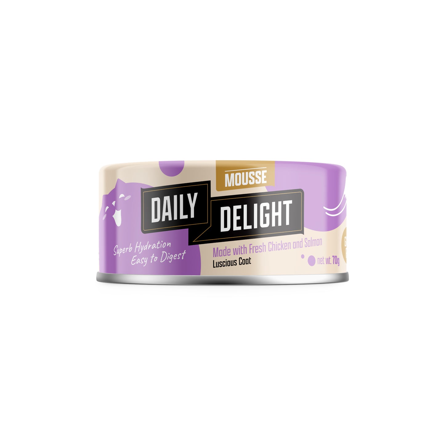 Daily Delight Mousse Cat Wet Food 80g