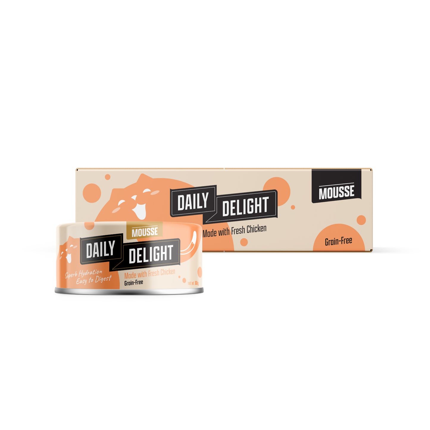 Daily Delight Mousse Cat Wet Food 80g