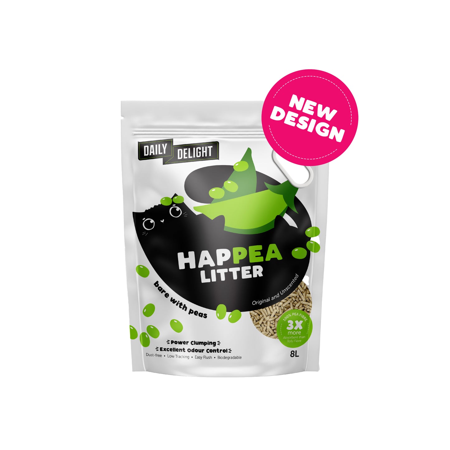 Daily Delight HAPPEA Cat Litter 8L