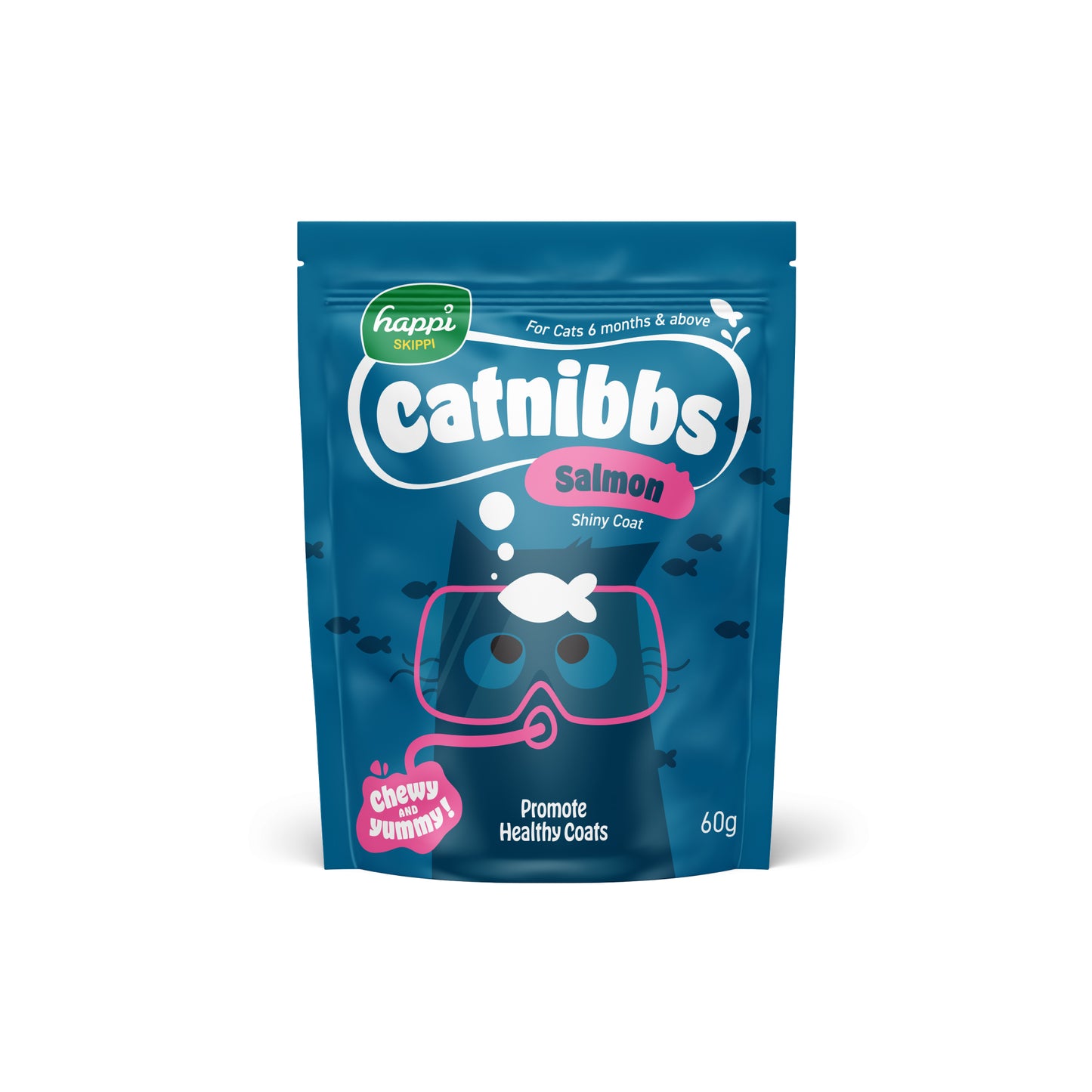 Happi Skippi Catnibbs Cat Treats 60g