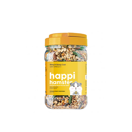 Happi Hamster Fortified Nutritional Diet Hamster Food 600g