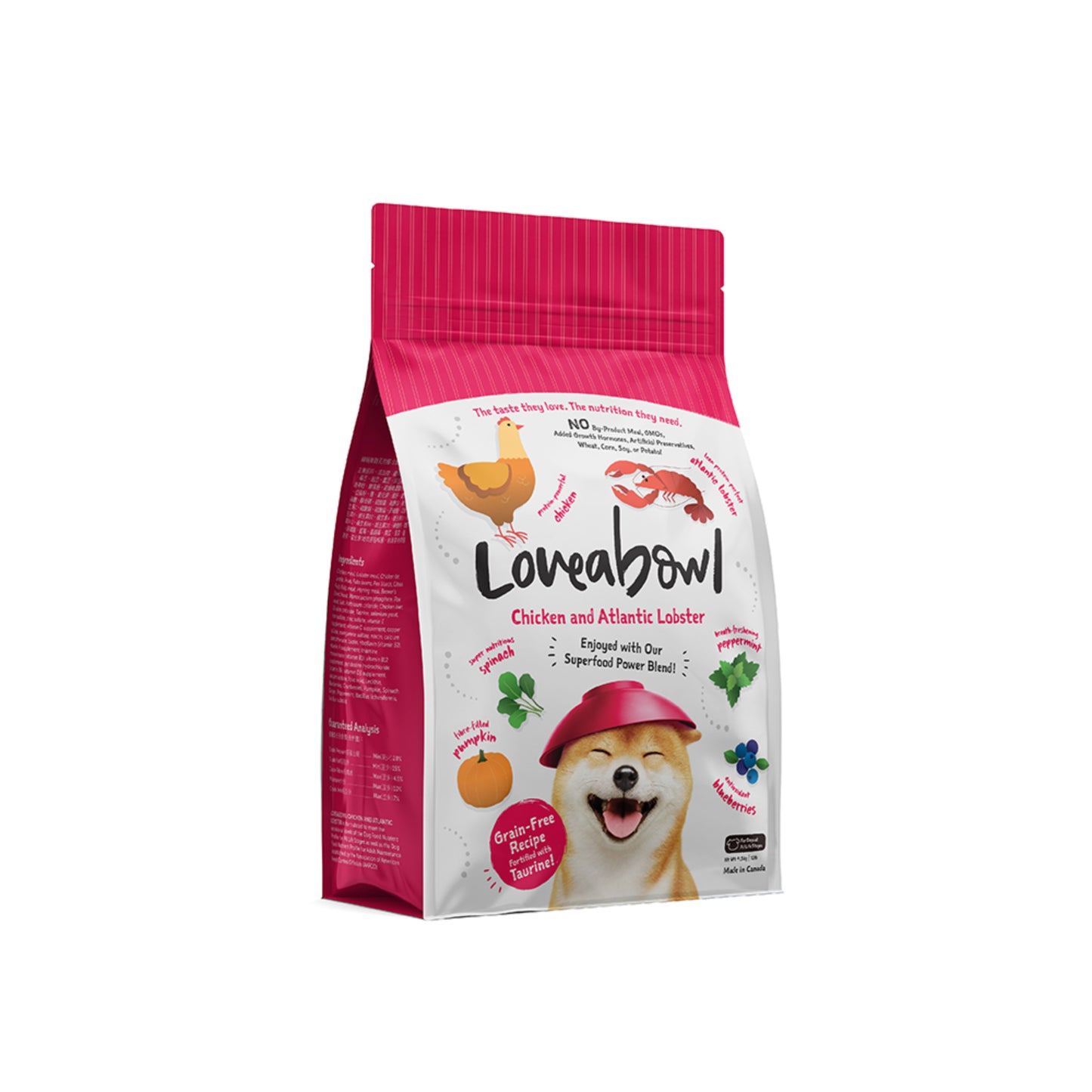 Loveabowl Grain Free Dog Dry Food