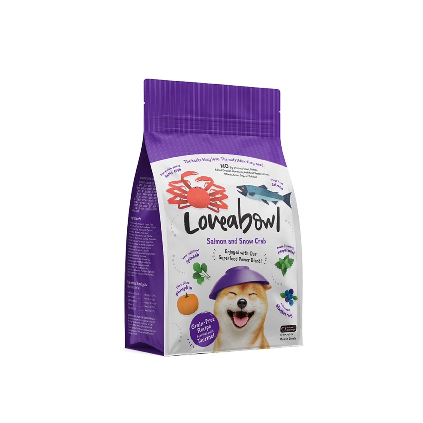 Loveabowl Grain Free Dog Dry Food