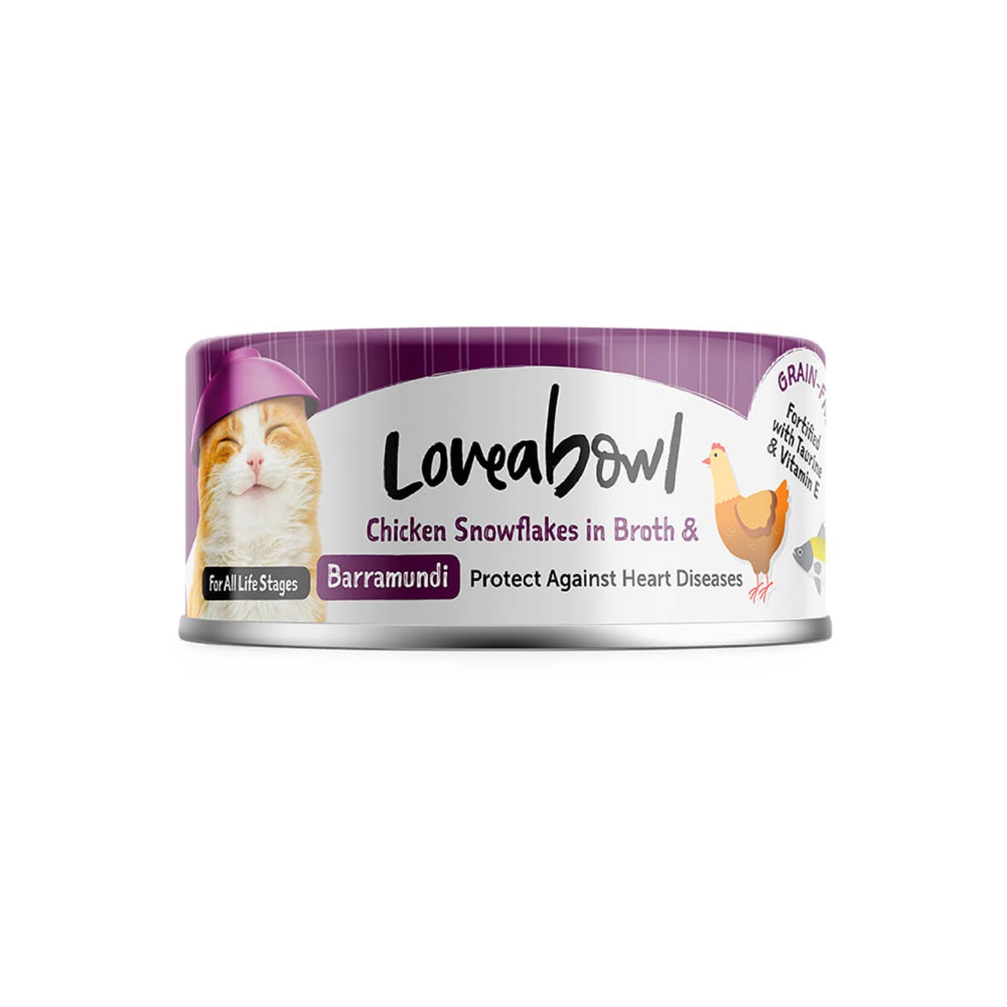 Loveabowl Chicken Broth Cat Wet Food 70g