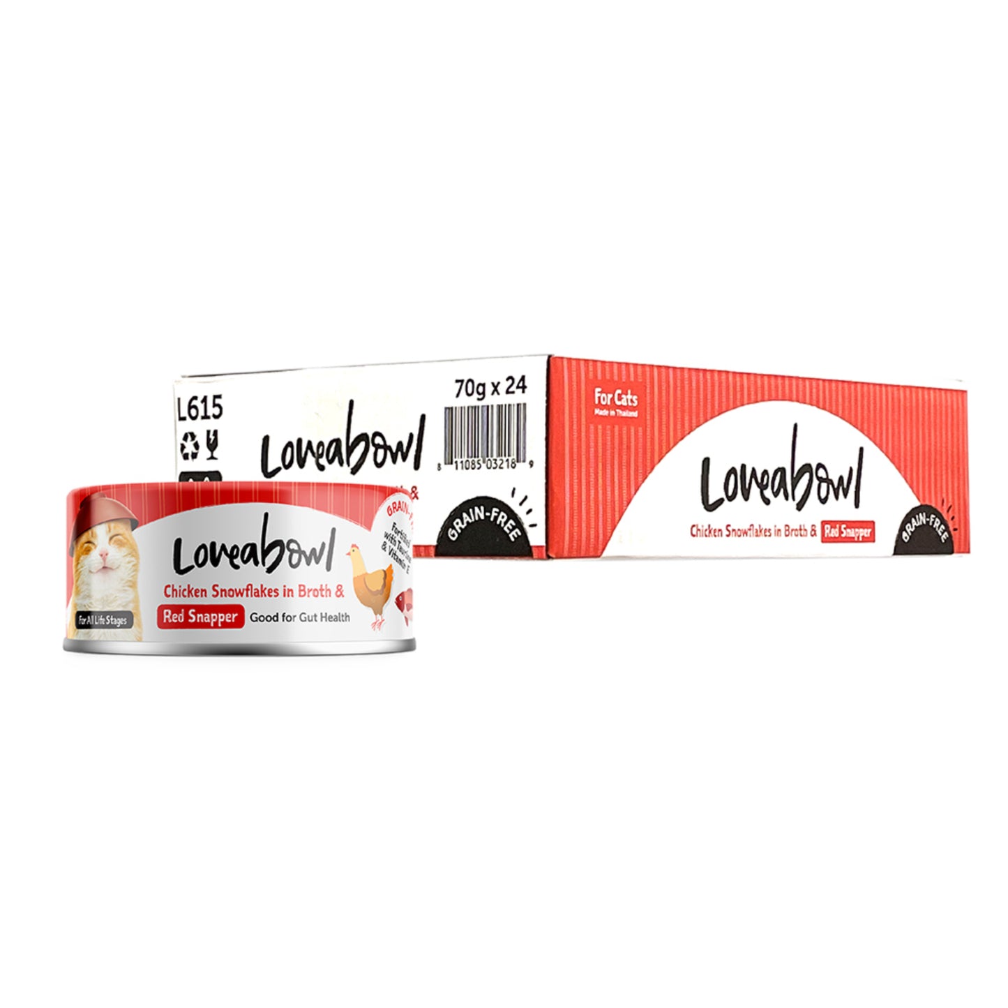 Loveabowl Chicken Broth Cat Wet Food 70g