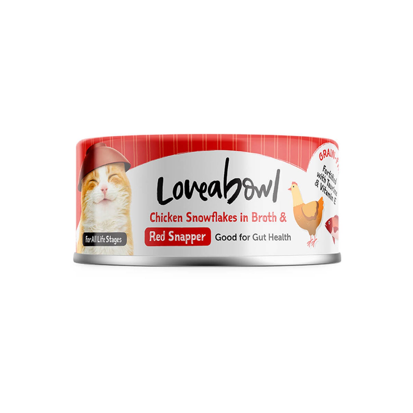 Loveabowl Chicken Broth Cat Wet Food 70g