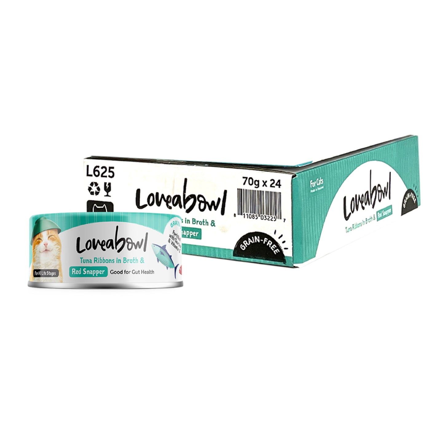 Loveabowl Tuna Broth Cat Wet Food 70g