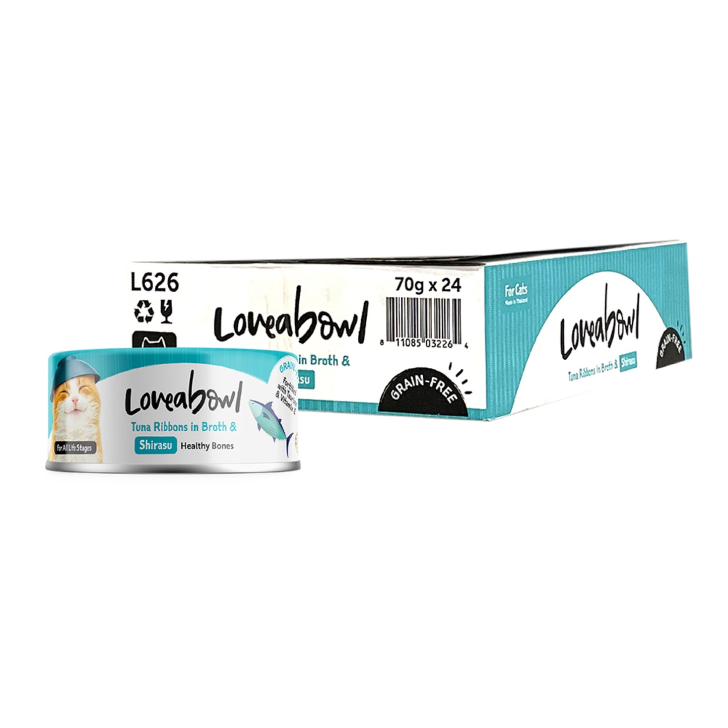 Loveabowl Tuna Broth Cat Wet Food 70g