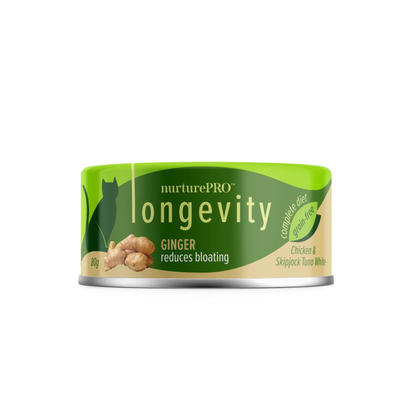 Nurture Pro Longevity Chicken & Skipjack Tuna Cat Wet Food 80g