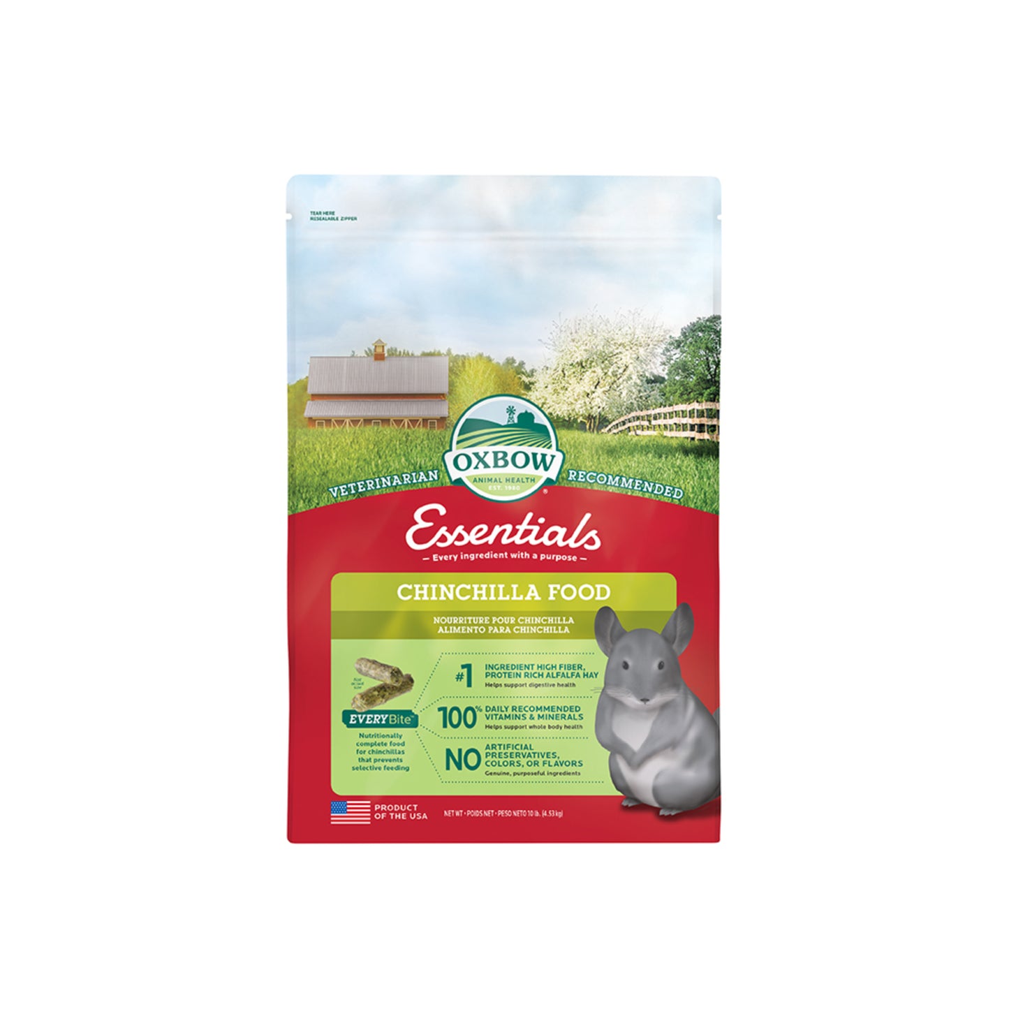 Oxbow Essentials Chinchilla Food