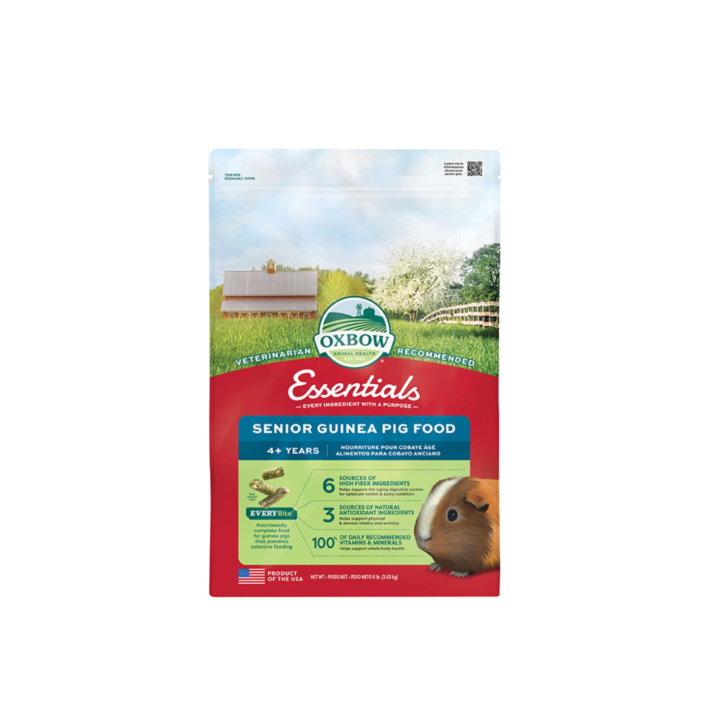 Oxbow Essentials Senior Guinea Pig Food