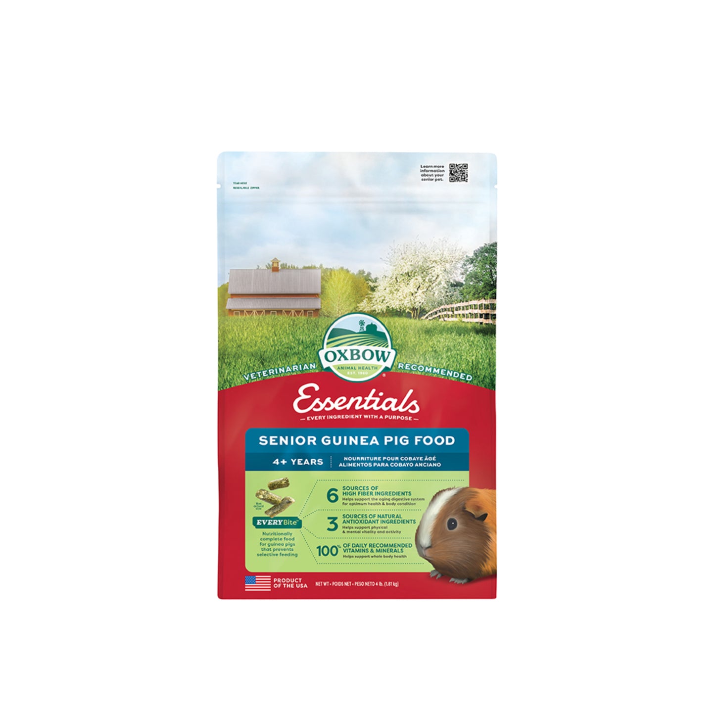 Oxbow Essentials Senior Guinea Pig Food