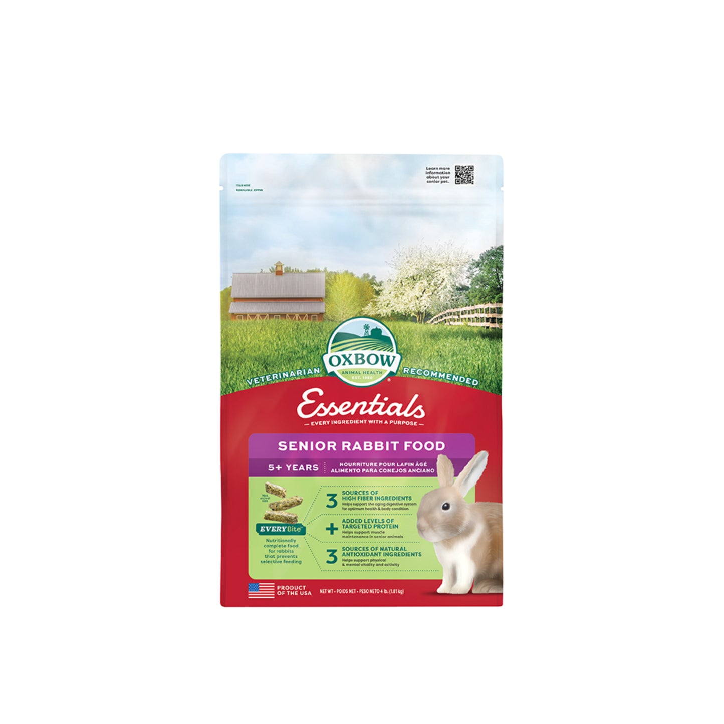 Oxbow Essentials Senior Rabbit Food