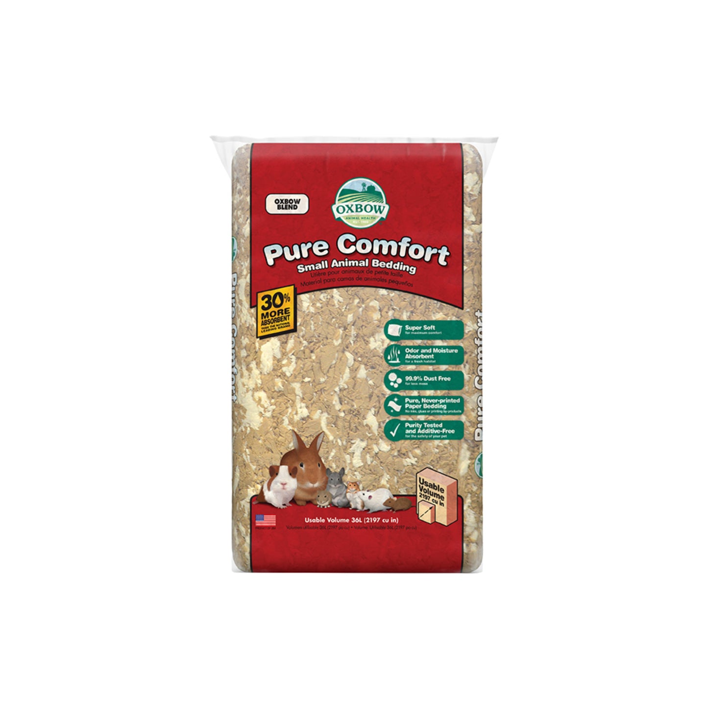 Oxbow Pure Comfort Bedding for Small Animals