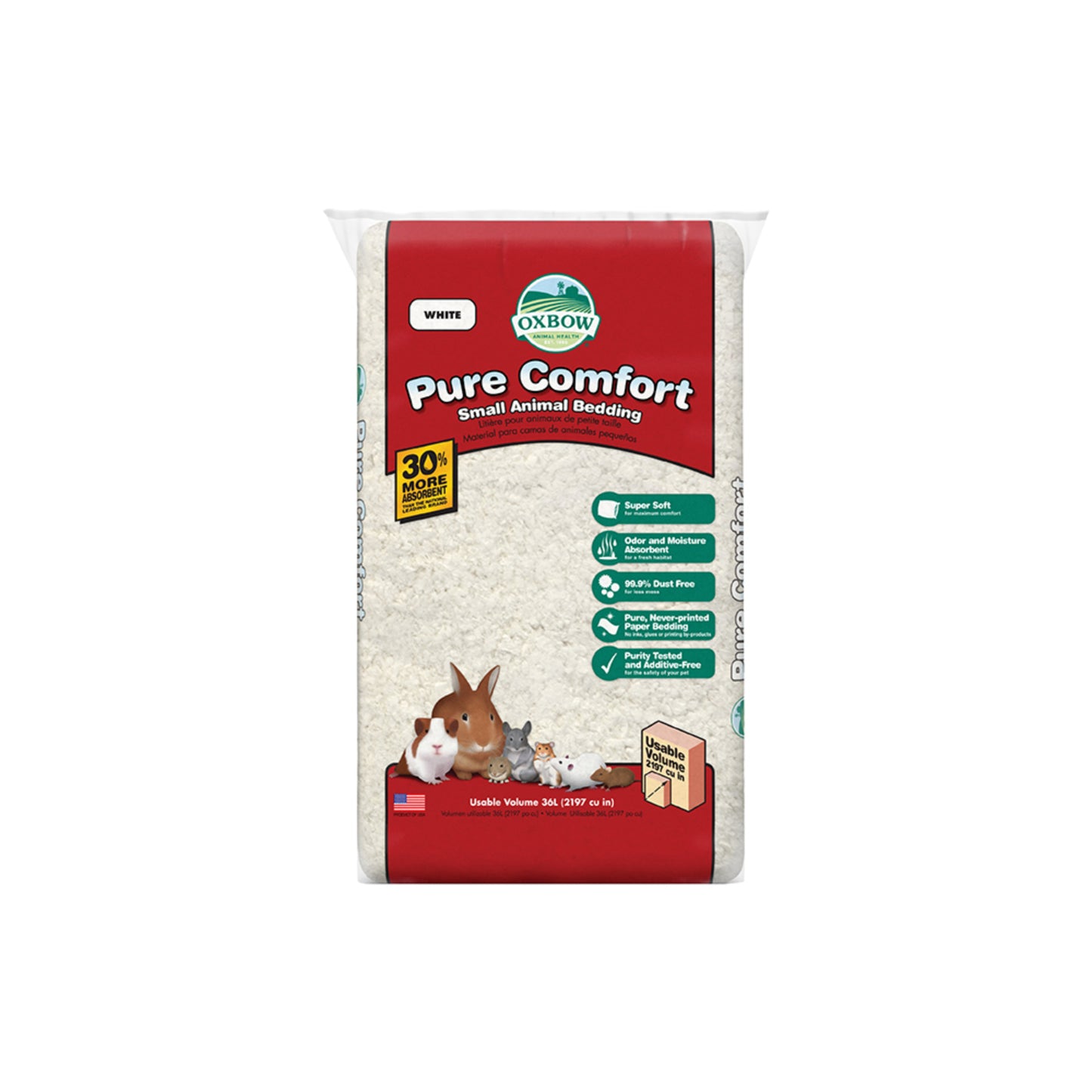 Oxbow Pure Comfort Bedding for Small Animals