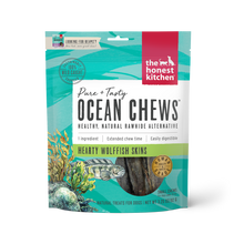 The Honest Kitchen Ocean Chews Beams Dog Treat Wolffish Skins 3.25oz