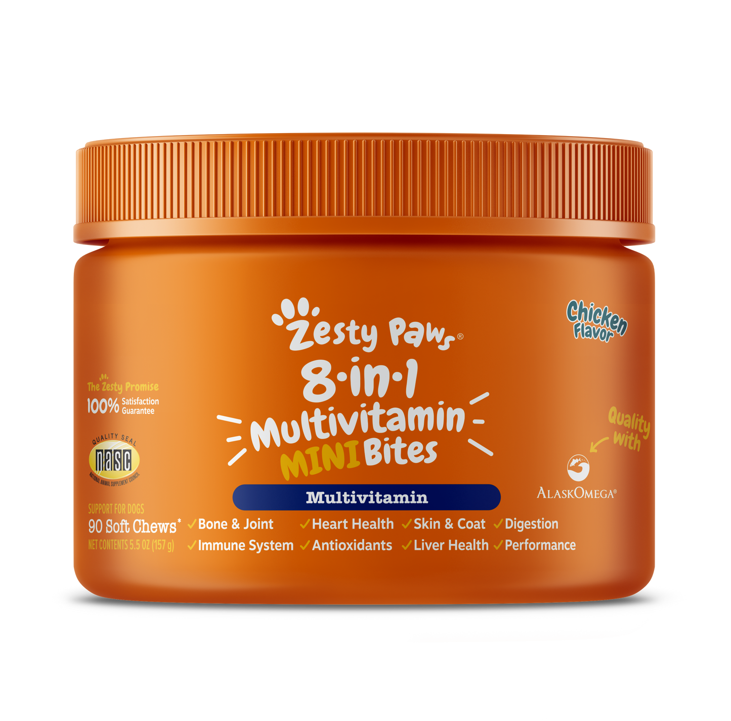 Zesty Paws Mini Bites Dog Supplements 90ct