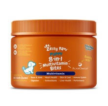 Zesty Paws 8-in-1 Multivitamin Bites Puppy Supplements Chicken 90ct