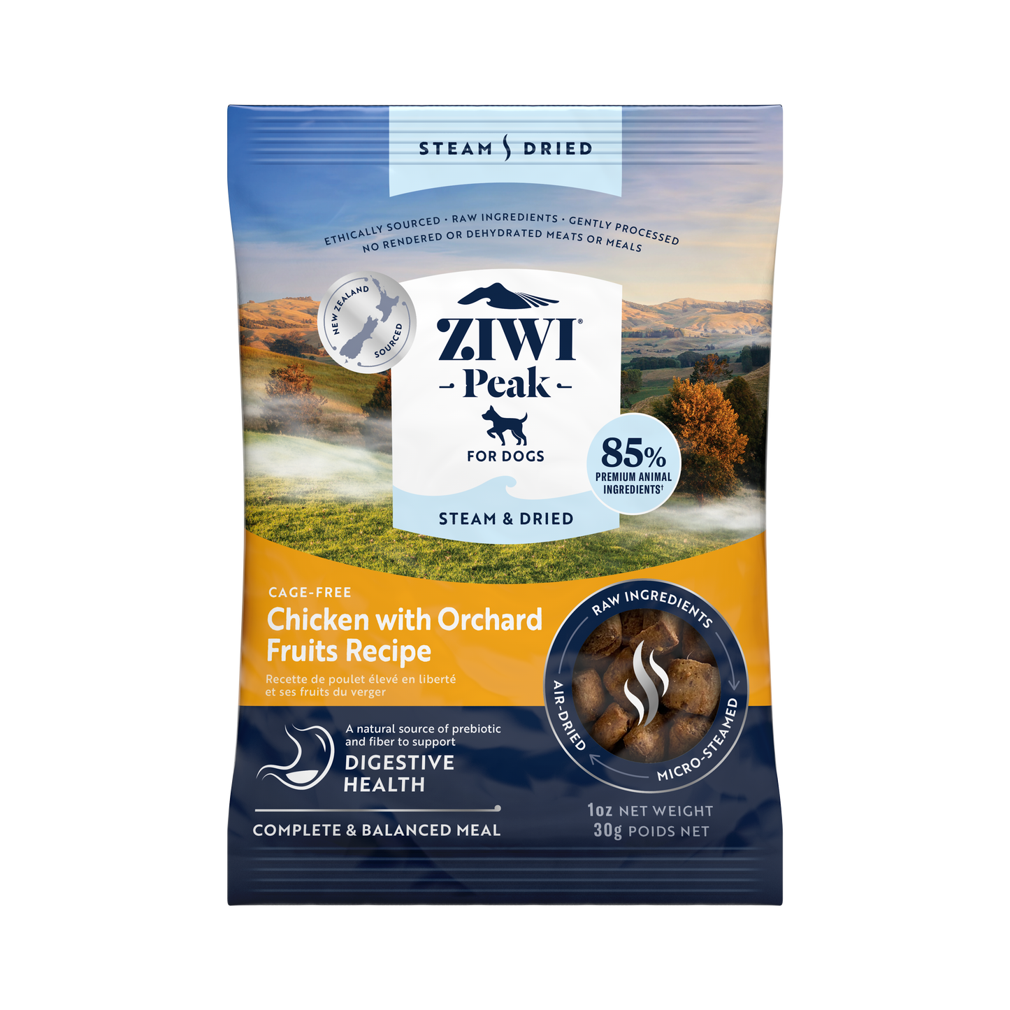 Ziwi Peak Steam & Dried Dog Food (Sample)