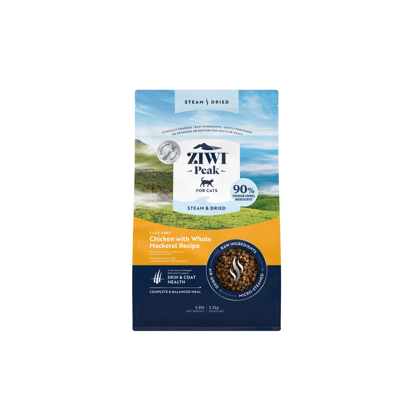 Ziwi Peak Steam & Dried Cat Food