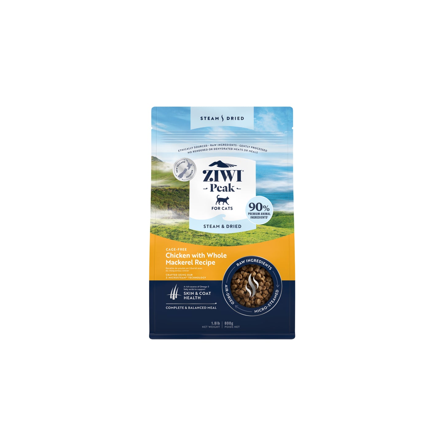 Ziwi Peak Steam & Dried Cat Food